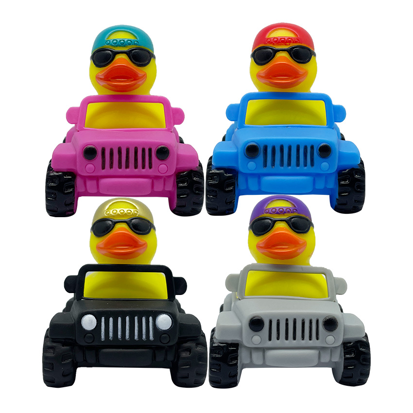 Mixed 32PCS Jeep Rubber Duck Assorted Bulk Wholesale Promotional Gift 32Pack Float Bath Toy