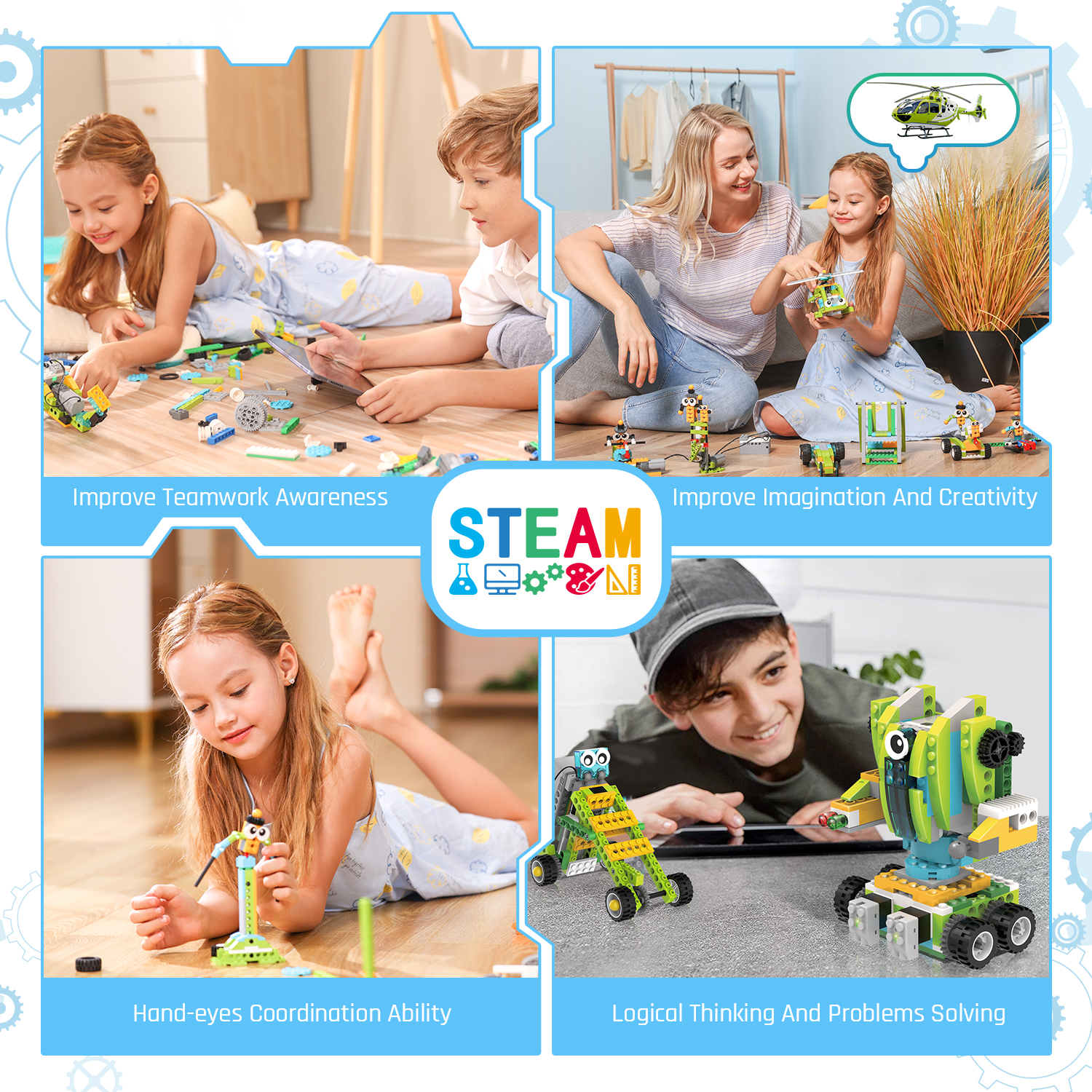 Makerzoid Premium We Do 2.0 STEM Education &amp; Maker Board Toy Kids 6+ Coding Robot with 47 Free Course Videos