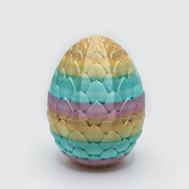 Professional Custom Multi-Color Dragon Egg 3D Toy PLA FDM 3D Printing Chinese Articulated Dragon Eggs