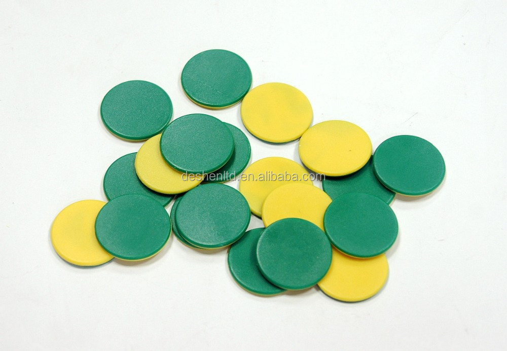 Plastic Math Toys Two-Color Counters Red/Yellow Educational Counting, Sorting Patterning Set of 200