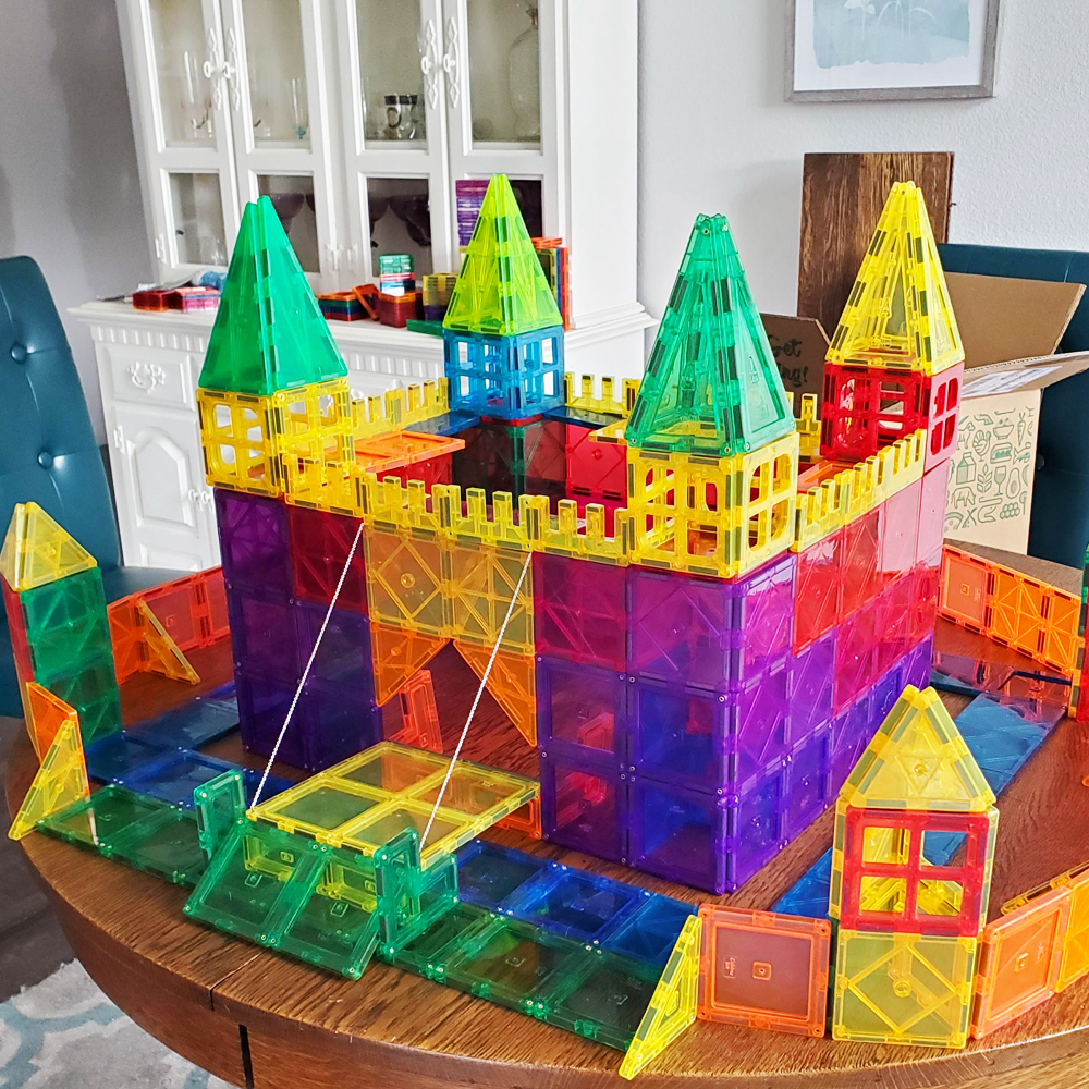2024 Magnetic Building Blocks Set Learning Educational Preschool Educational Construction Toys for Kids Toddlers Children