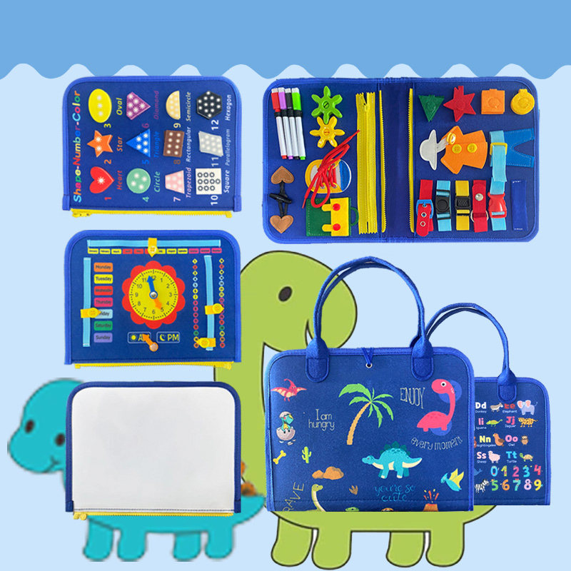 Preschool Montessori Toys Educational Toddler Toys Learning Busy Board for Toddlers