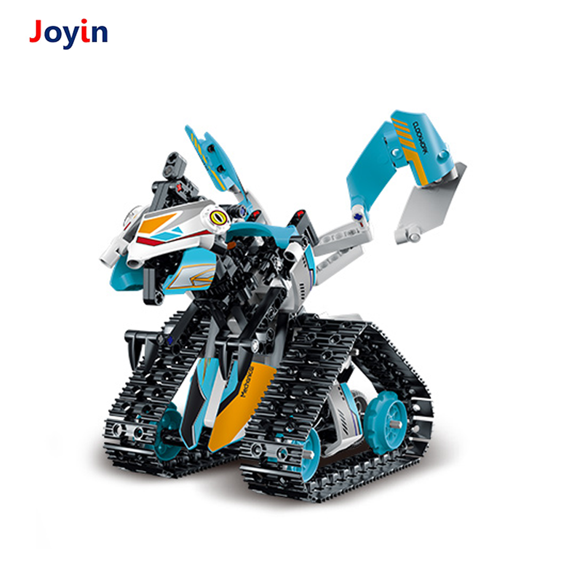 695 PCS STEM 3-in-1 App Programmable WALL-E Robot DIY Kit for Kids Educational Toy with Tracks & Gears
