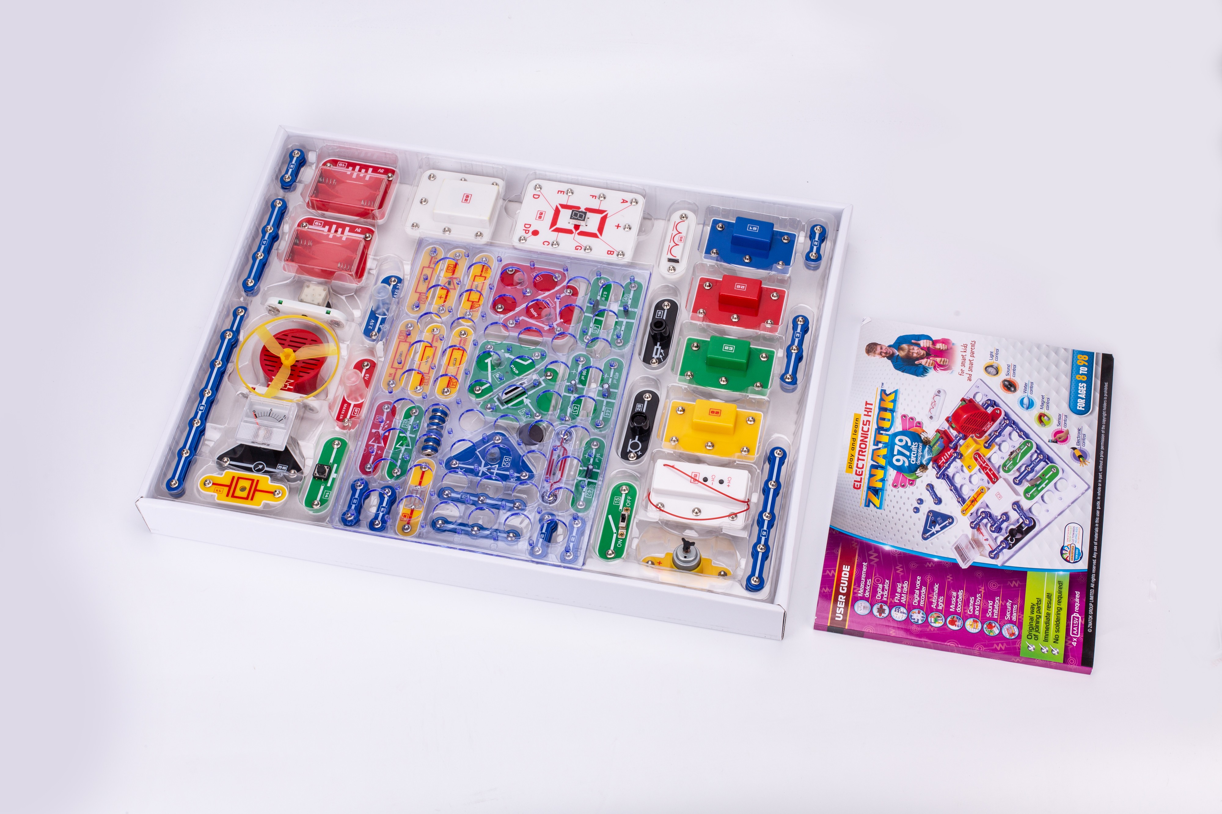 Hot Sale ZNATOK #979 | Over 979 Different Experiments, Electronics Kits for Kids Science Toy