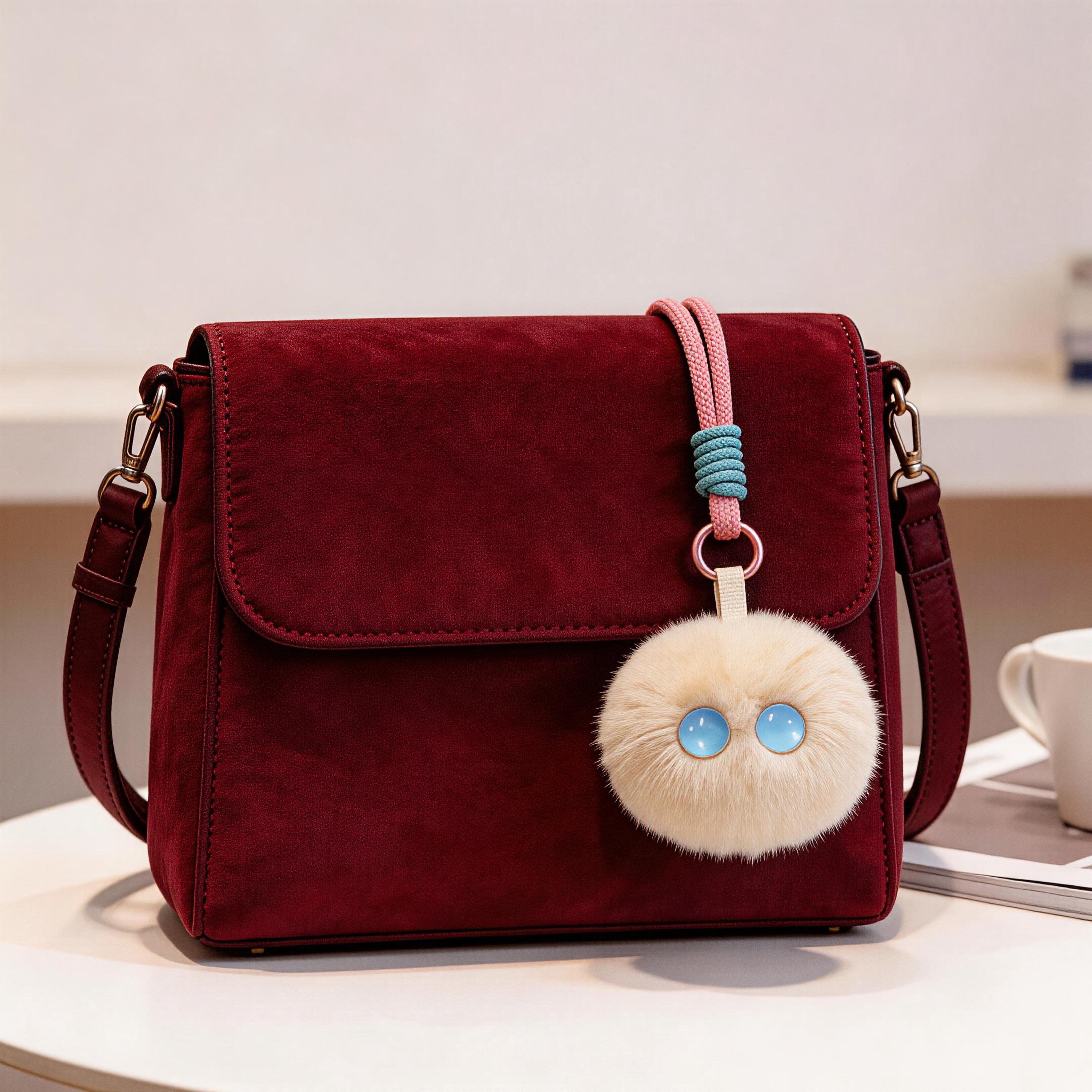 Ruiguan AI Robot Plush Smart Talking Toy English Teaching Emotional Companion Backpack Charm