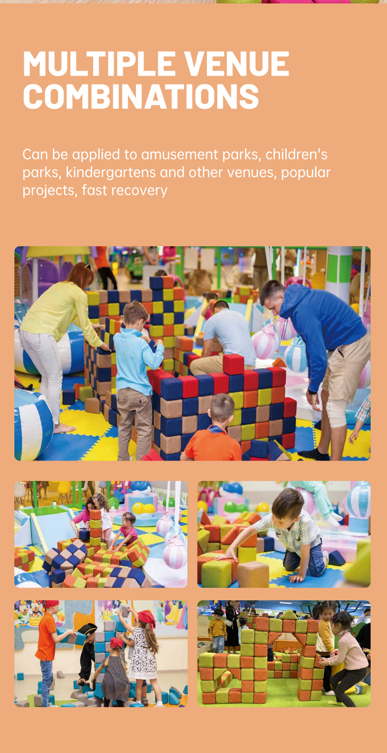 Ropecube Magnetic Fabric Blocks for Toddlers Indoor Soft Play and Learning, Safe Building Toys for Kids and Preschool Activities