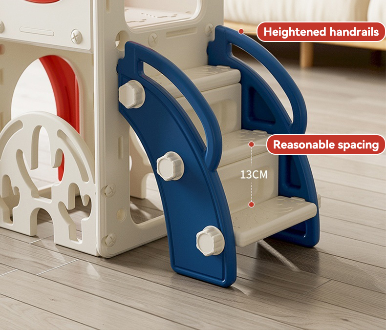 Children's Plastic Slide Climber Kids Play Set Toddler Swing Slide Set Indoor Playground Equipment <100kg Daycare Backyard