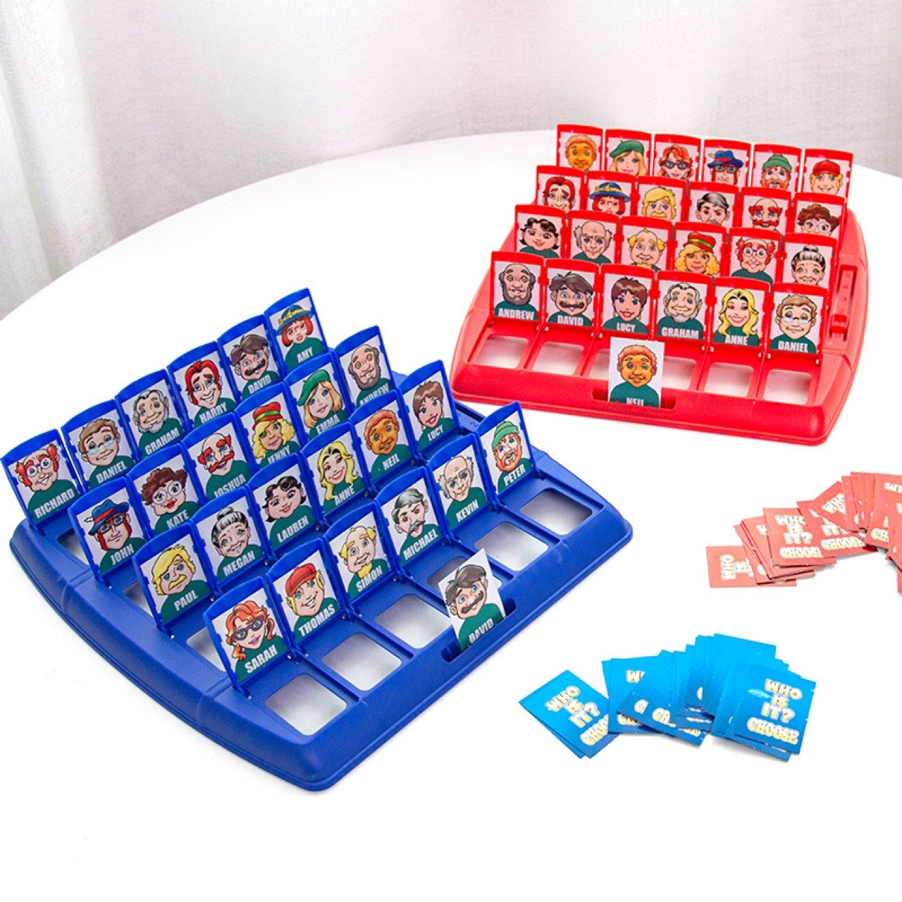 Custom Intelligent Board Game Guess Who Children Indoor Toy Funny Multiplayer Interactive Game Other Education Toy for Children