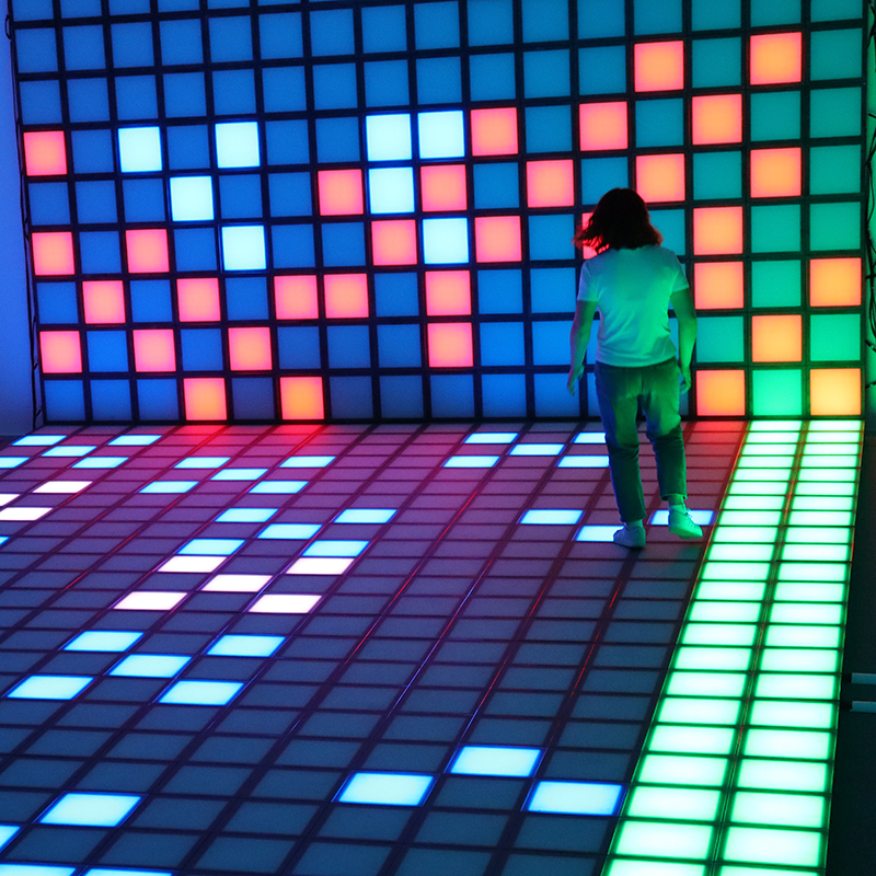 Pixel Battle Floor System Pixel Led Floor Escape Spiel Game Room