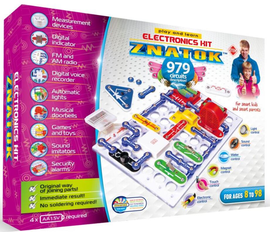 ZNATOK Electronics Kits for Kids Science Toy