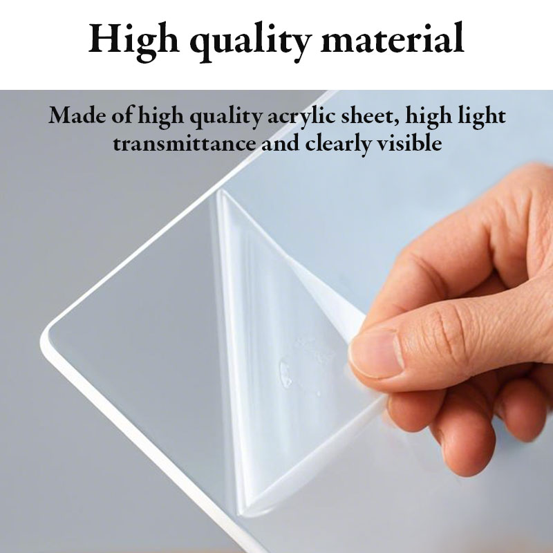 Factory Wholesale 3D Custom Night Light Light Acrylic Message Board Lighted Note Board Erasable DIY Paint Rewritable LED Board