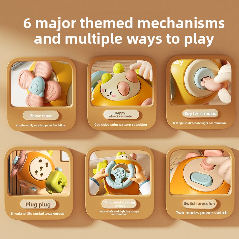 Hot Sale Toddler Educational Toys Sensory Multi-faceted Cube Motor Skills Learning Games Educational Toys for Kids