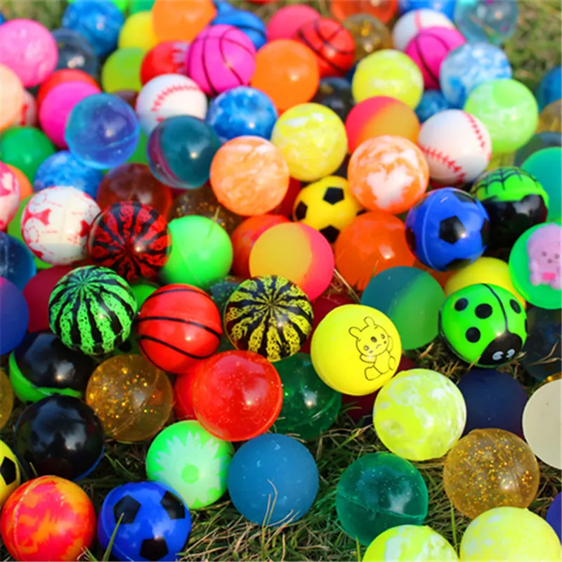 Factory Colorful High Bouncing Rubber Toy Ball For Kids