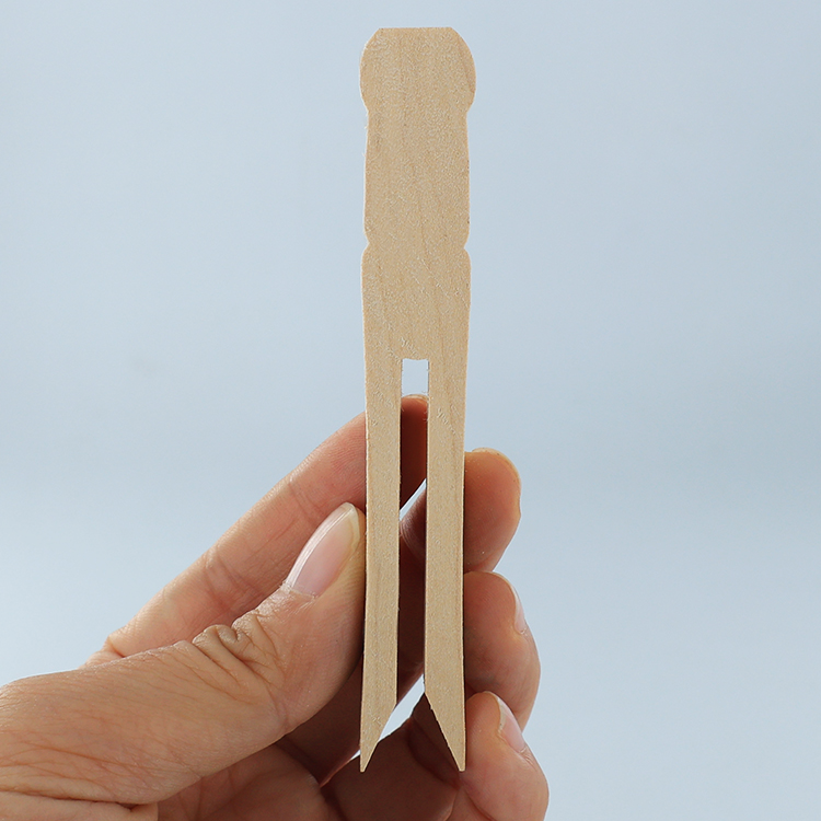 Multifunction Colorful Birch Wood Eco-Friendly Art Decor Doll Peg Bag Clips DIY Handmade Kitchen Storage Package Closure