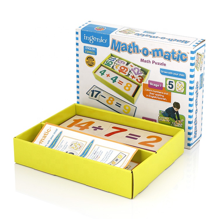 Kids Educational Kits Primary Kindergarten Teaching Math Puzzle for Children