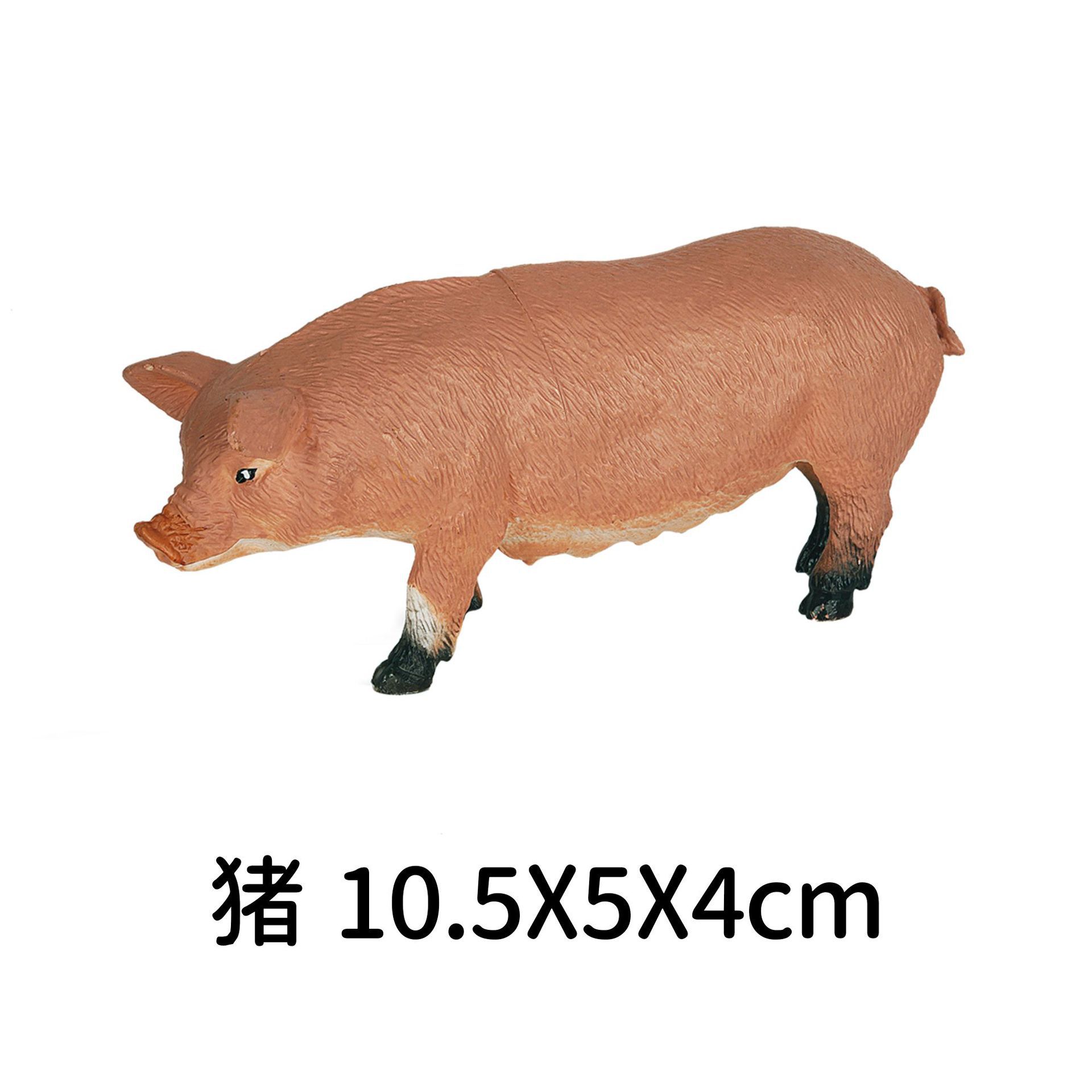 Pvc Customized Color Sheep Figurines Realistic Farm Animal Kids Educational Toys Plastic Crafts Sheep Figures Set for Kids