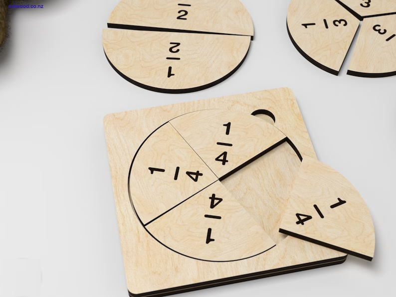 Wooden Fraction Details 2