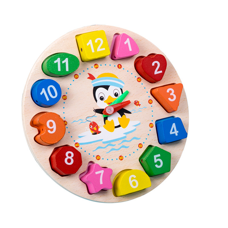 Wooden Montessori Toys Early Education Benefit Intellectual Building Blocks Infants and Toddlers Wooden Toy Sets