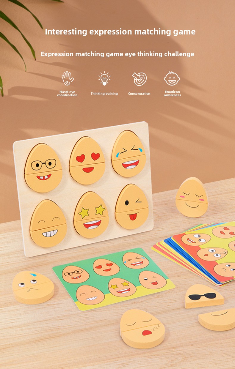Wooden Egg Game Detail 1