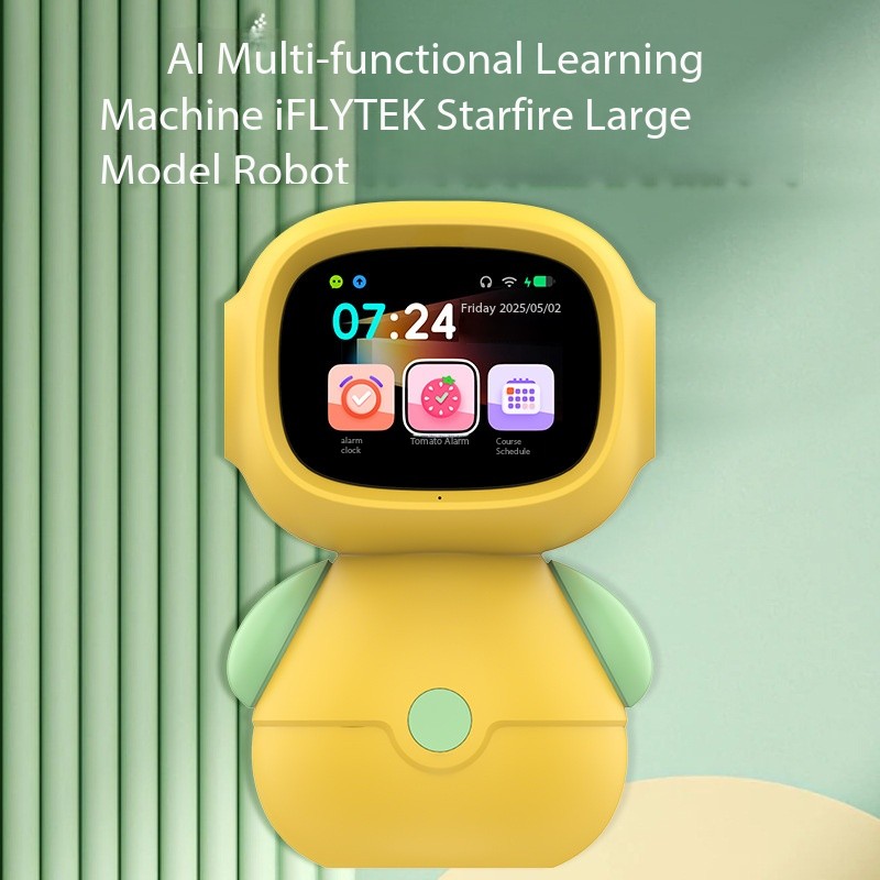 AI Intelligent Robot Touchscreen Children's Enlightenment Educational Learning Early Education Alarm Clock Voice Dialogue