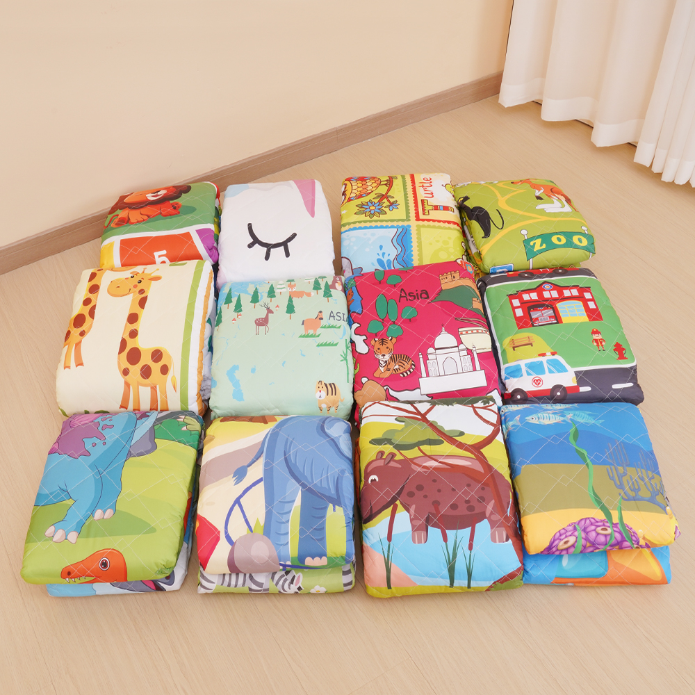 Quilted Super Soft Kids Play Gym Mat Educational Baby Crawling Mat Soft Toy Picnic Use 150x200cm