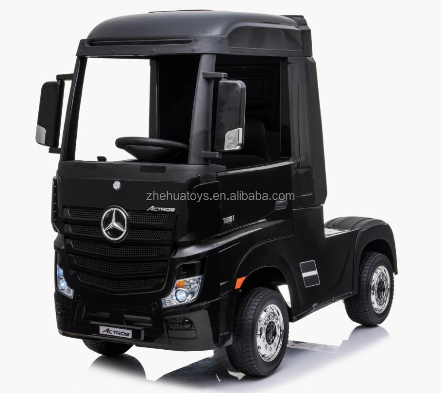 HOT SALE Battery Operated Mercedes Benz Actros Truck Licensed Ride on Car Electric Kids Car for Kids, Battery 12V Ride on