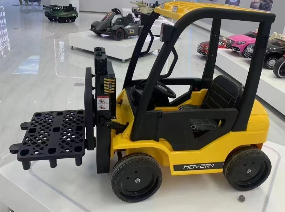 Outdoor Kids Electric Ride on Car Small Forklift Battery Parent-child Interaction Truck Toy for Kids Electric Forklift Truck