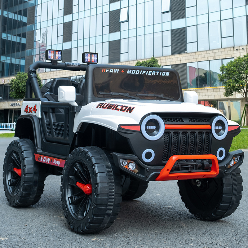 OEM Customized 12V Electric Ride-on Car for Kids 10 Years Old and Above 2 Leather Seater UTV with Remote Battery-Powered