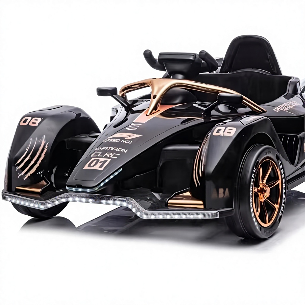 Children's 12V Battery Electric Go-Kart Ride-On Toy Buggy Big Outdoor Sports Entertainment