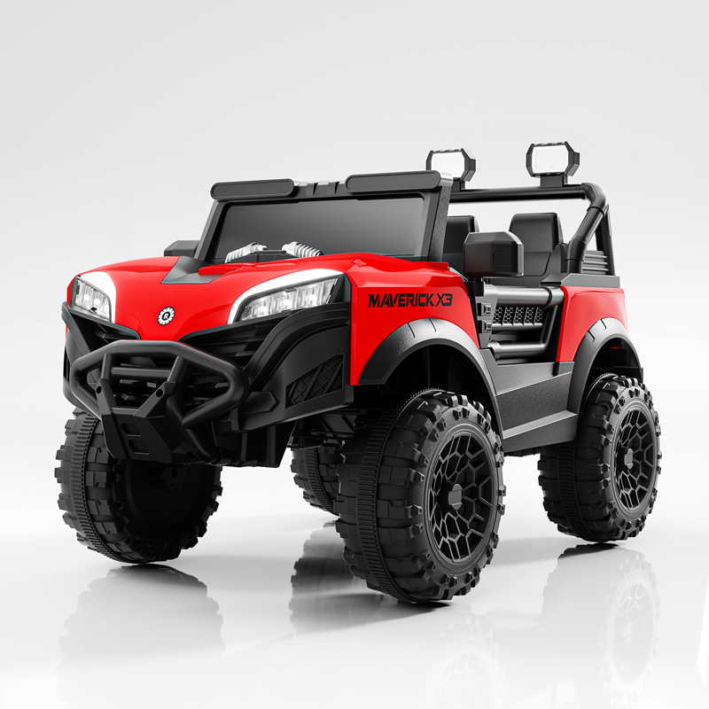 Tigerkidjoy Electric Ride-On SUV Car for Kids 8-13 Years Remote Control 4 Wheels 12V Battery Off-Road Model M19
