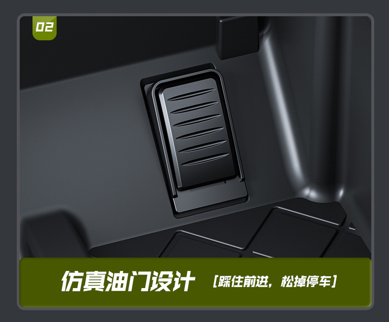 Kid Safe Battery Electric Car Design