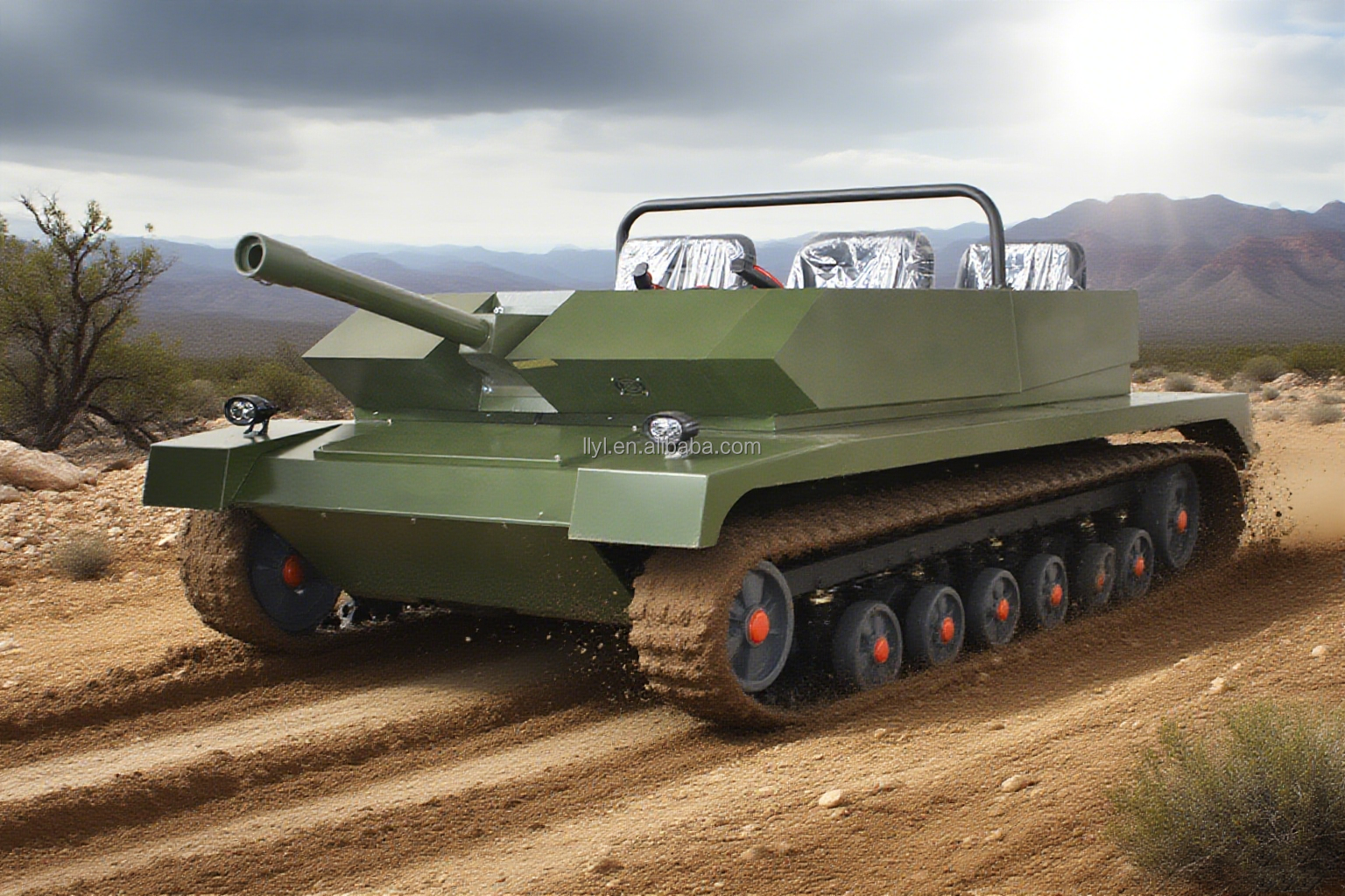 Tracked Vehicle Detail Right