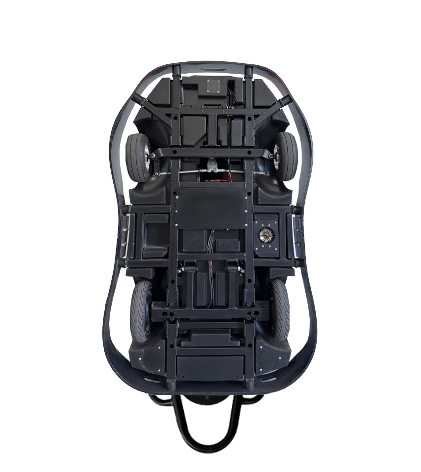 Kids Go-Kart for All Terrains, High-Sensitivity Brakes, Adjustable Pedals &amp; Emergency Safety System