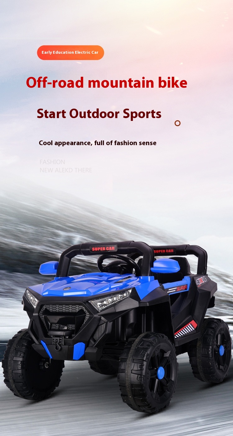 Kids Toy Charging Electric Car Battery Powered Ride on Cars Kids' Off-road Vehicle With Remote Control