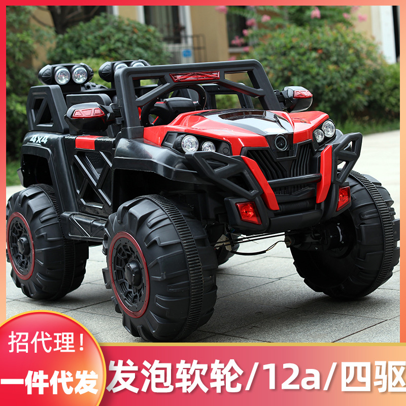 Electric Ride on Car 4x4 48V 600W Remote Control Off-Road Vehicle for Kids 2-4 Years Plastic Material Unisex Made in Hebei