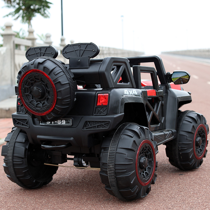 Electric Ride on Car 4x4 48V 600W Remote Control Off-Road Vehicle for Kids 2-4 Years Plastic Material Unisex Made in Hebei