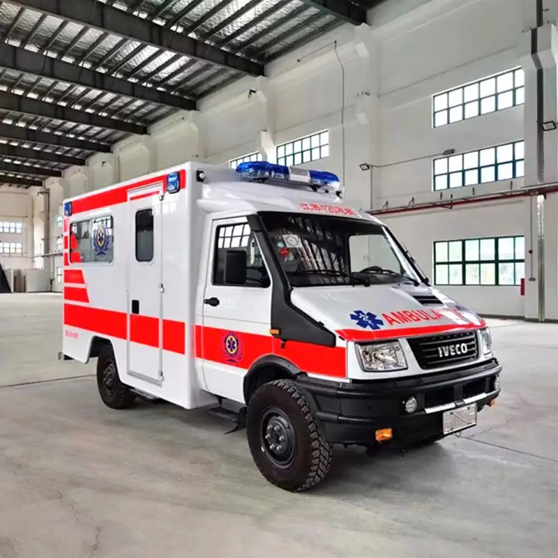 4x4 Off-Road Ambulance 4WD All-Terrain Emergency Medical Rescue Vehicle