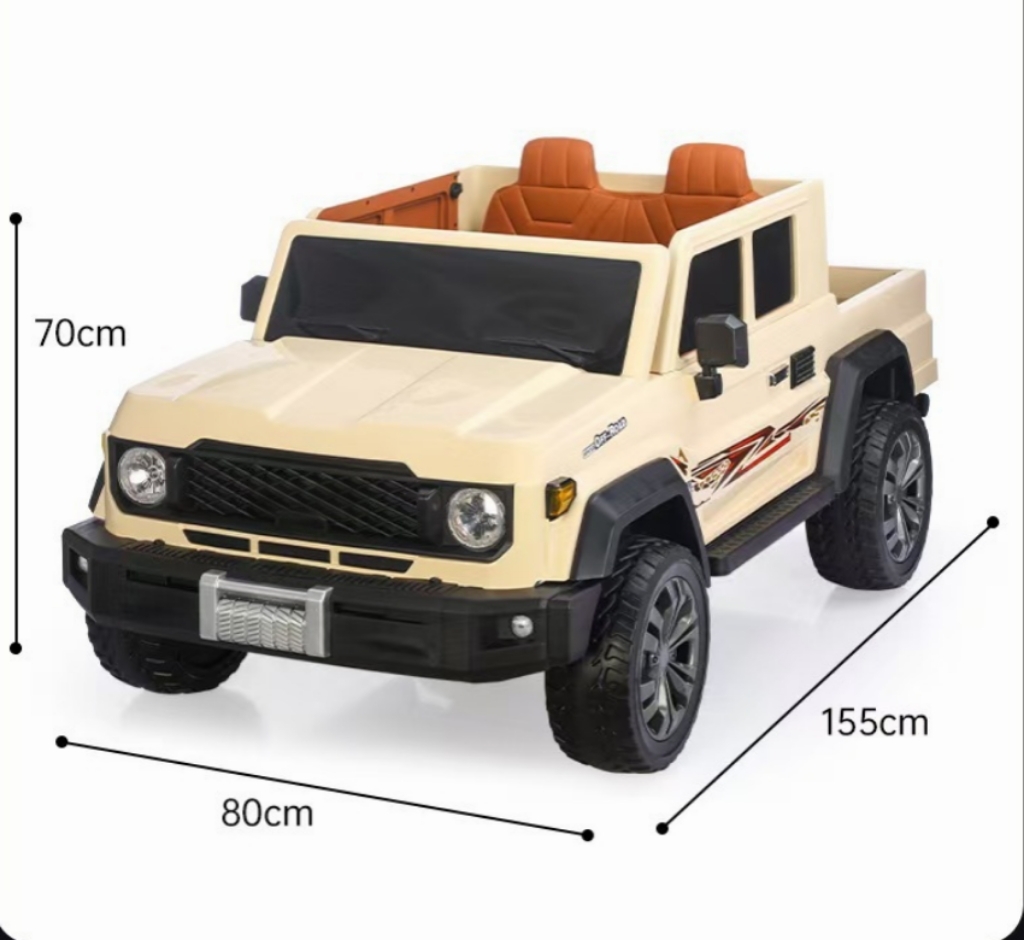 TikTok Hot Selling Kids Ride-On Car 24V Electric Toy Car with LED Lights Music Factory Direct for Global Buyers with Custom Logo