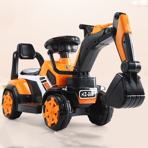 Ride on Excavator Digger Construction Vehicles for Kids/ Kids Ride-on Toy Car/most Popular Children 4 Wheels Plastic