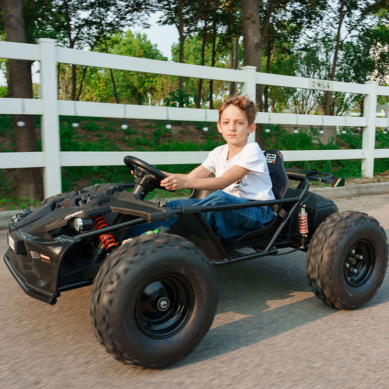 48V Ride on Car Electric Utv Kids Rubber Wheels Children Battery Powered Car