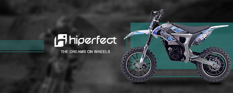 Electric Mini Bike Front View