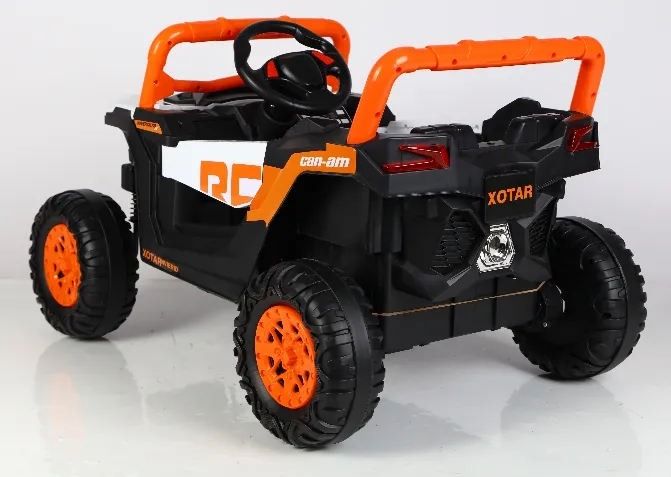 12V 2 Seater Ride on Cars UTV off-Road Kids Electric Vehicles Soft Start Spring Suspension