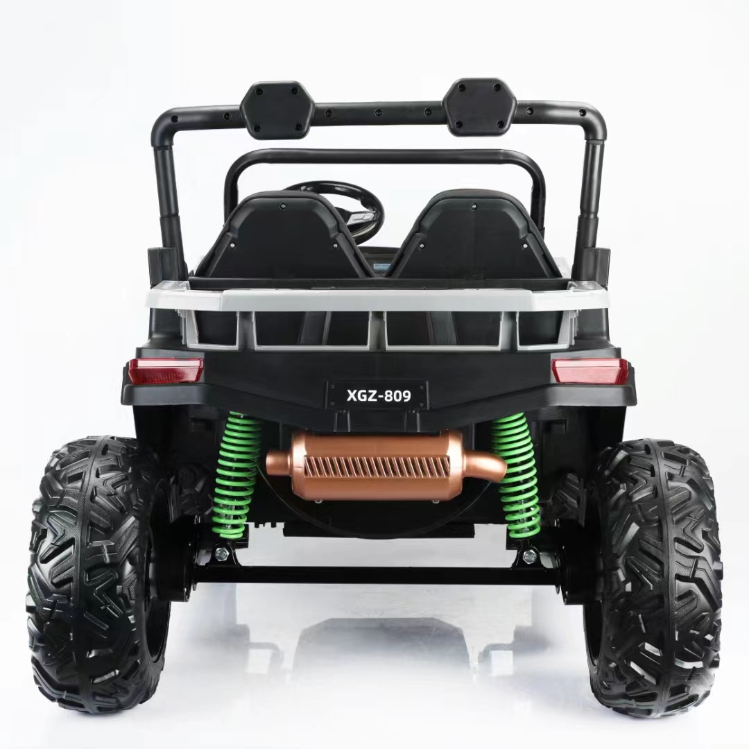 Kids 12V Electric Toys 2-seater Ride-On SUV with RC, Lights/Sounds, AUX, Children Car Driving