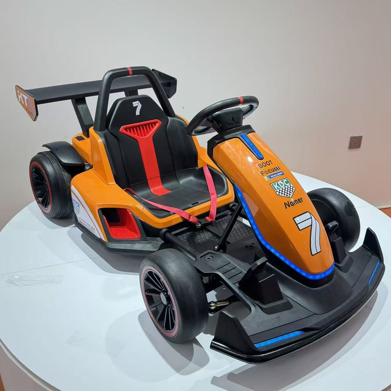 24V7AH Kids Electric Go Kart Baked Paint Drift Kart Ride on Toy Car With 1 to 1 Remote Control