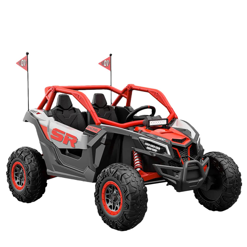 Battery Powered 2-Seater 4-Wheel Plastic Electric SUV Ride-On Car for 2-14 Years Kids Off-Road