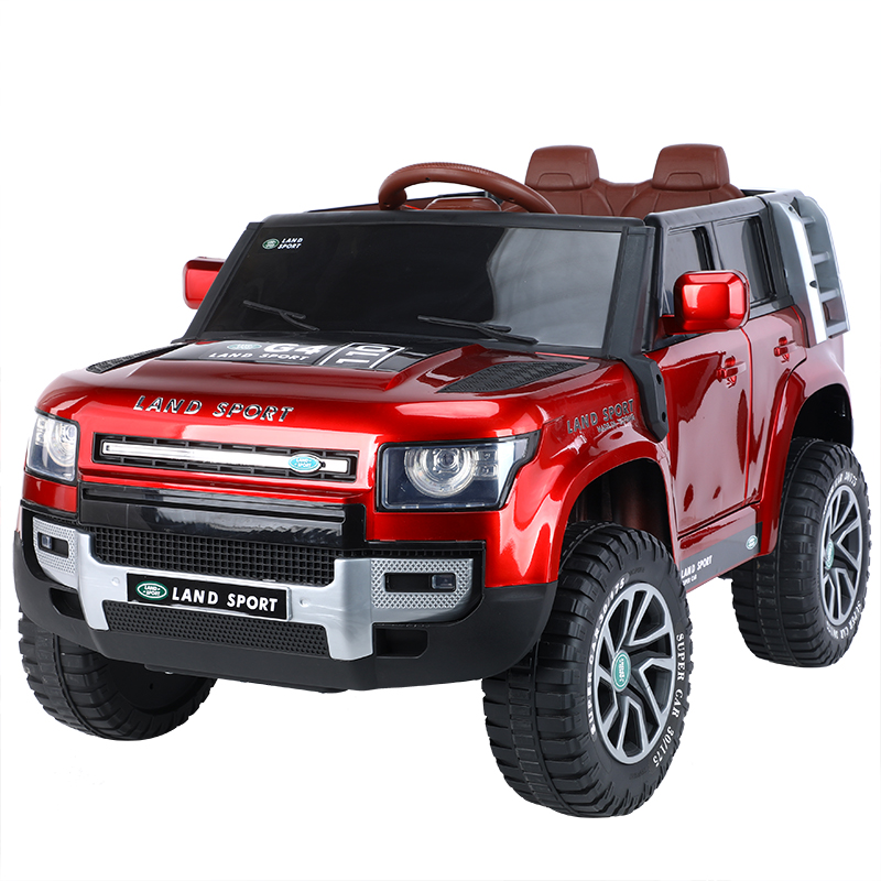 Licensed Kids Electric Ride On Truck Defender Style SUV Off Road Battery Powered Toy Motorized Remote Control Luxury Safe