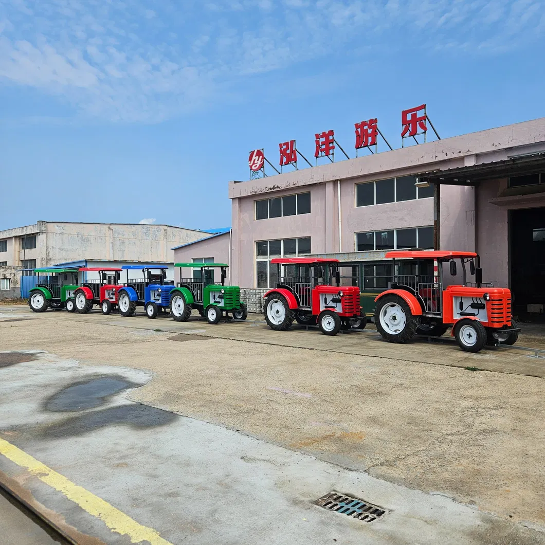 4-Seater Tractor Rides Amusement Rides Tourist Car Rides