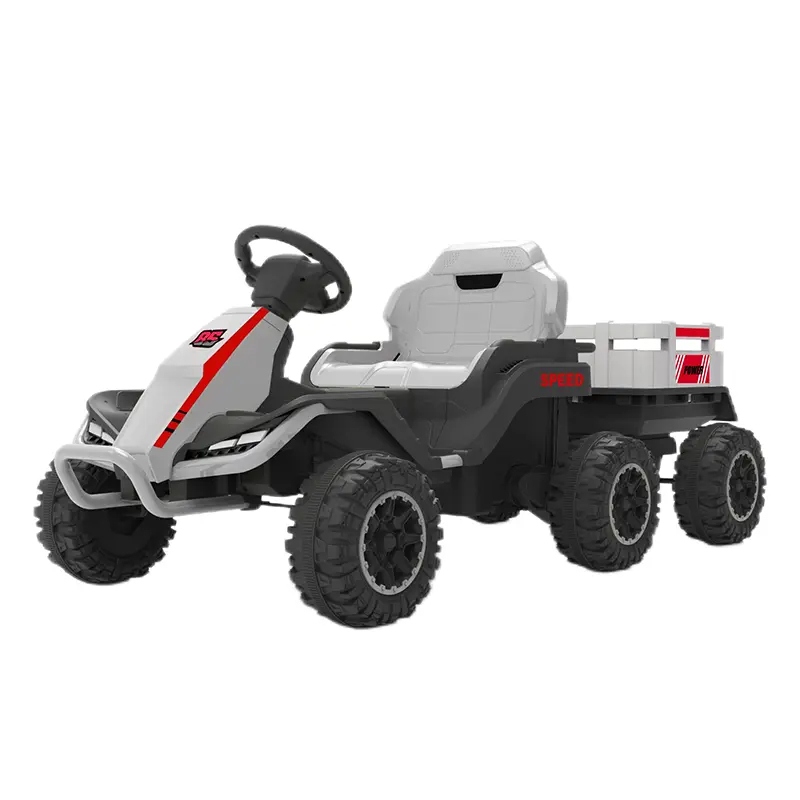 Newest Huge Size Children's Electric Tractor 24v Kids Electric Cars Baby Ride on Tractor for Kids with Remote Control