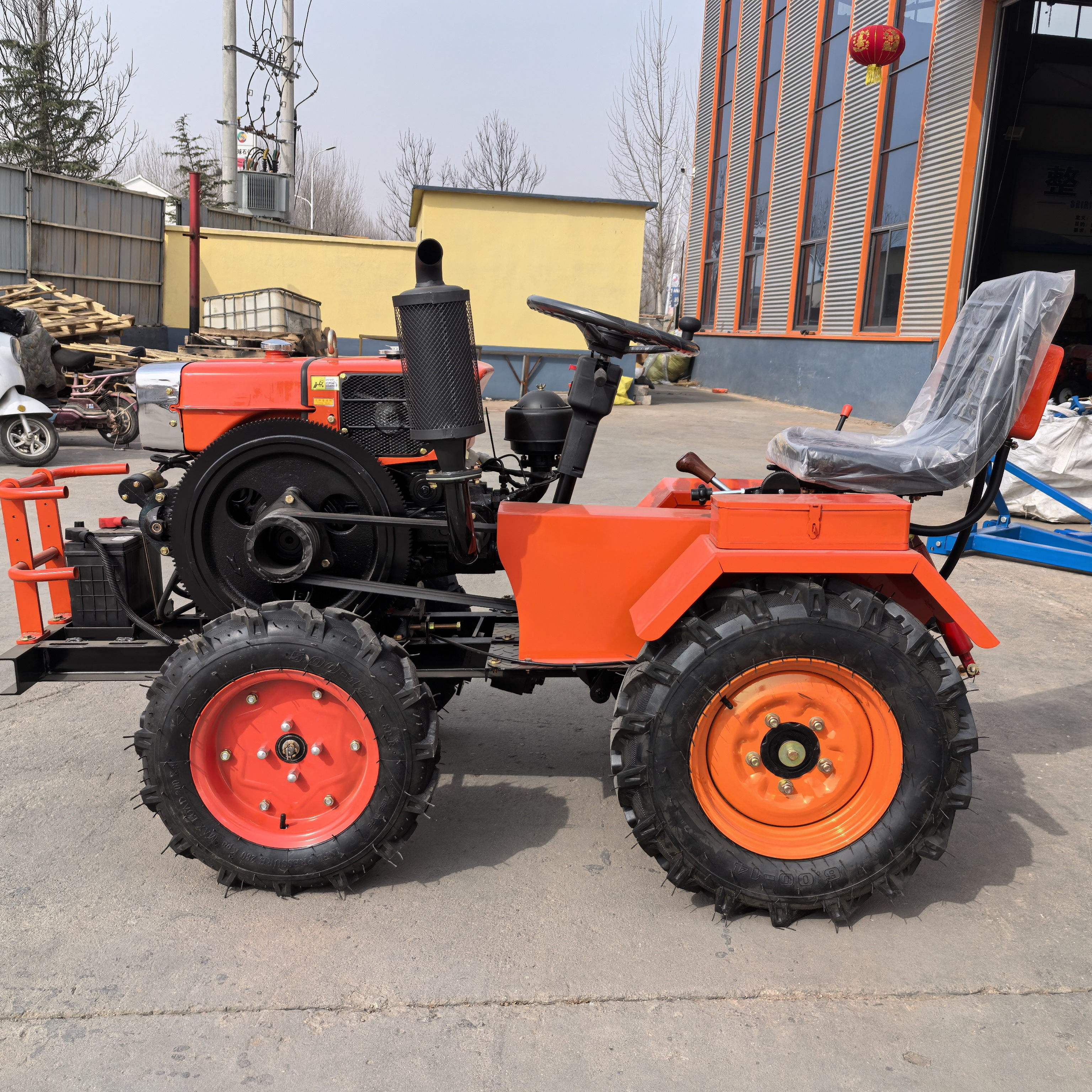 Tractor Back View
