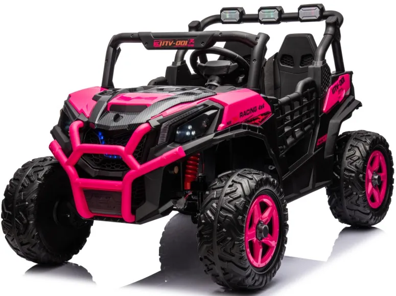 12V Kids Ride on UTV Car W/Parent Remote Control, Spring Suspension, LED Lights, MP3 Port
